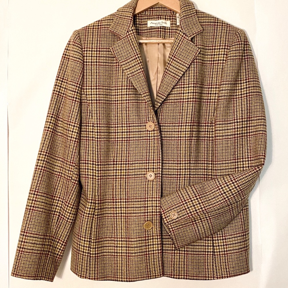 ✨Women’s woolen vintage blazer